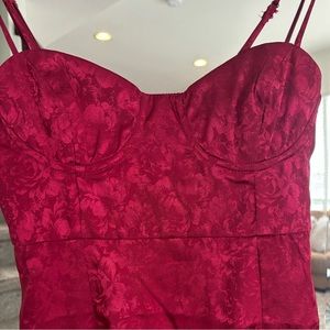 Princess Polly red cocktail dress-size 4